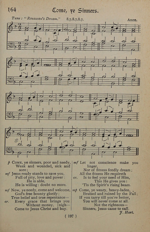 The Y.M.C.A. Hymnal: specially compiled for the use of men page 197
