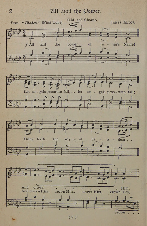 The Y.M.C.A. Hymnal: specially compiled for the use of men page 2